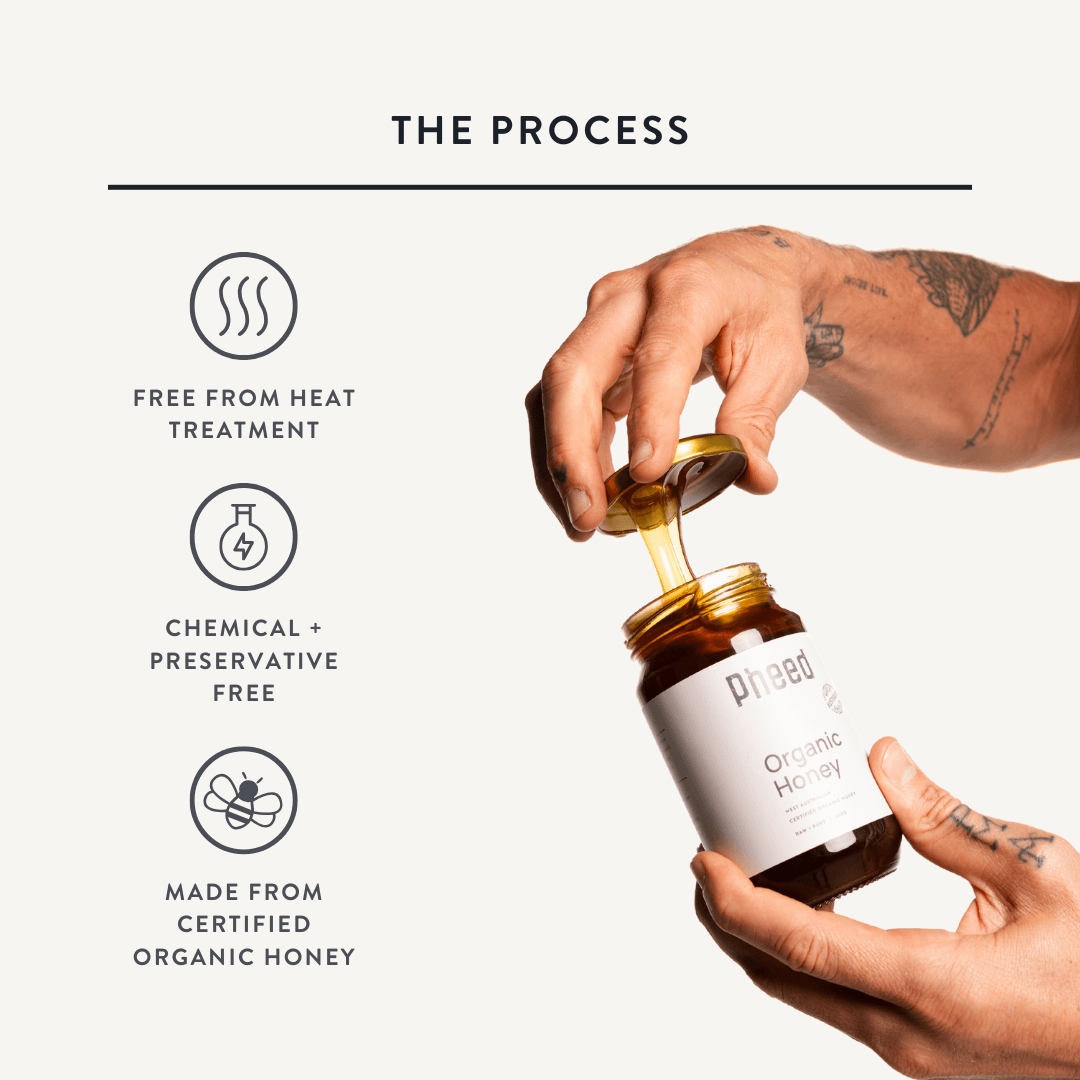 Wild harvested small batch organic honey