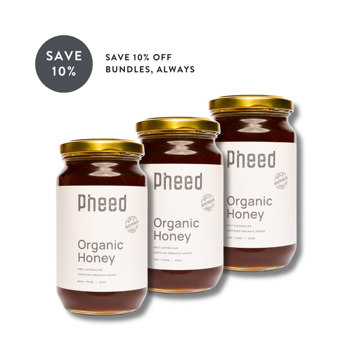 Certified Organic Honey Bundle from Western Australia – Pure, Natural, and Sustainably Sourced