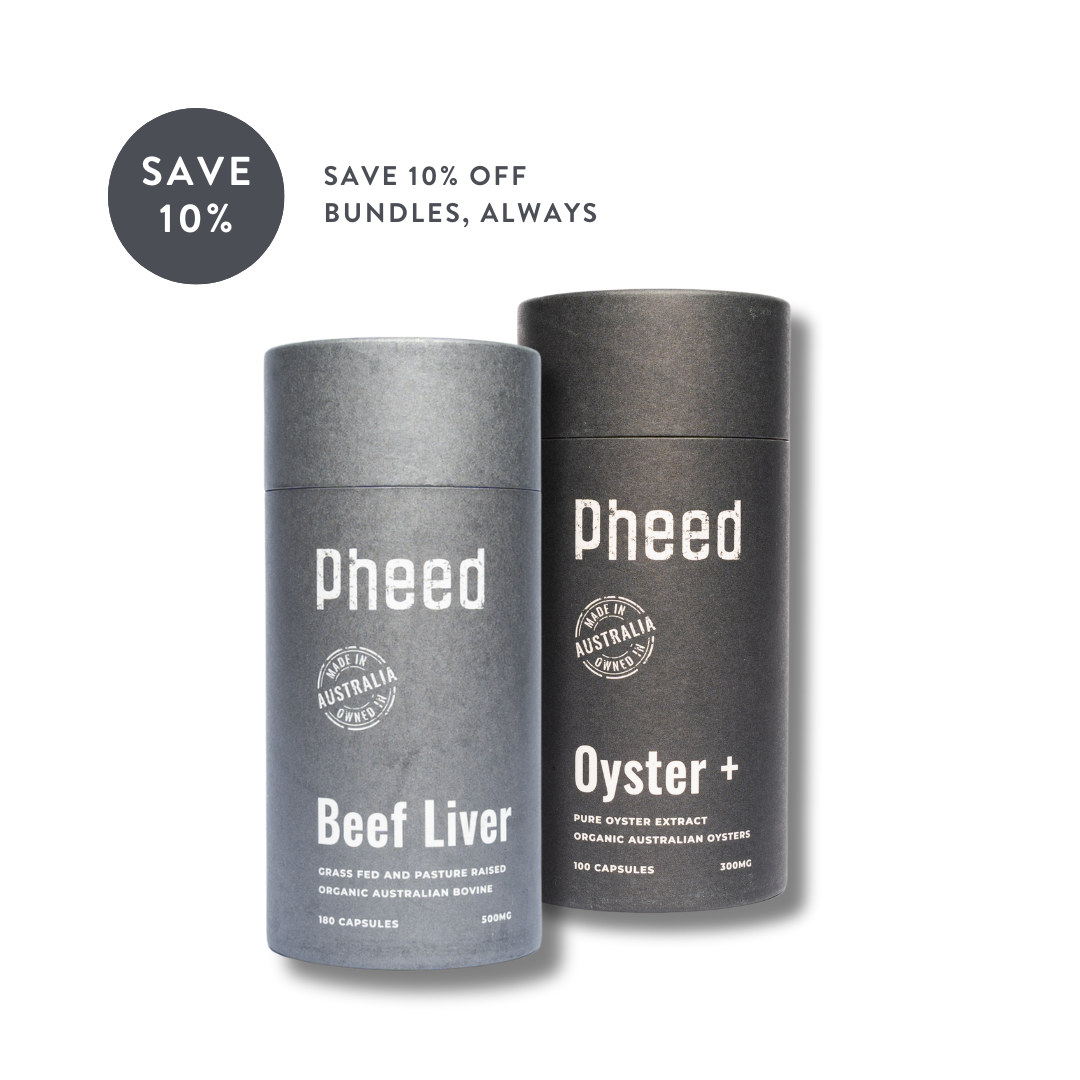 Performance Pack: Beef Liver & Oyster+ Capsules