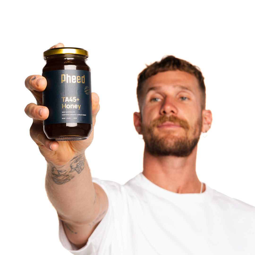 TA45+ jarrah honey certified organic West Australian