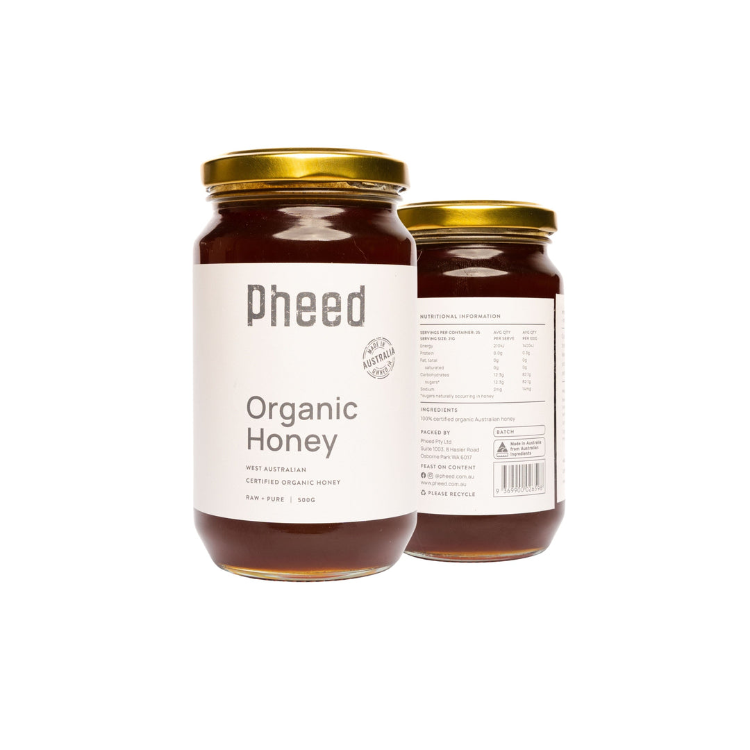 Western Australian certified organic honey