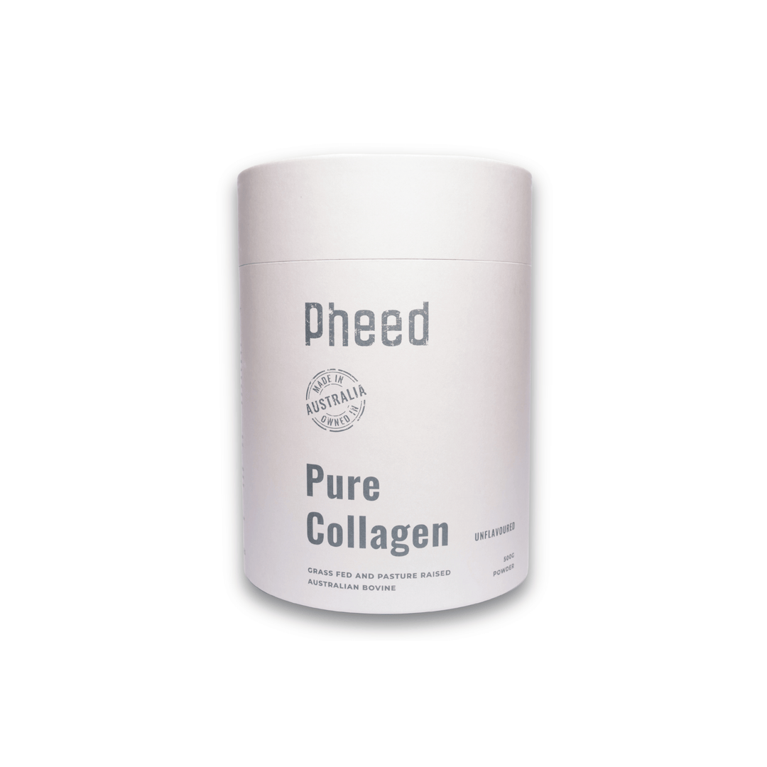 Pheed Pure Collagen container on a white background