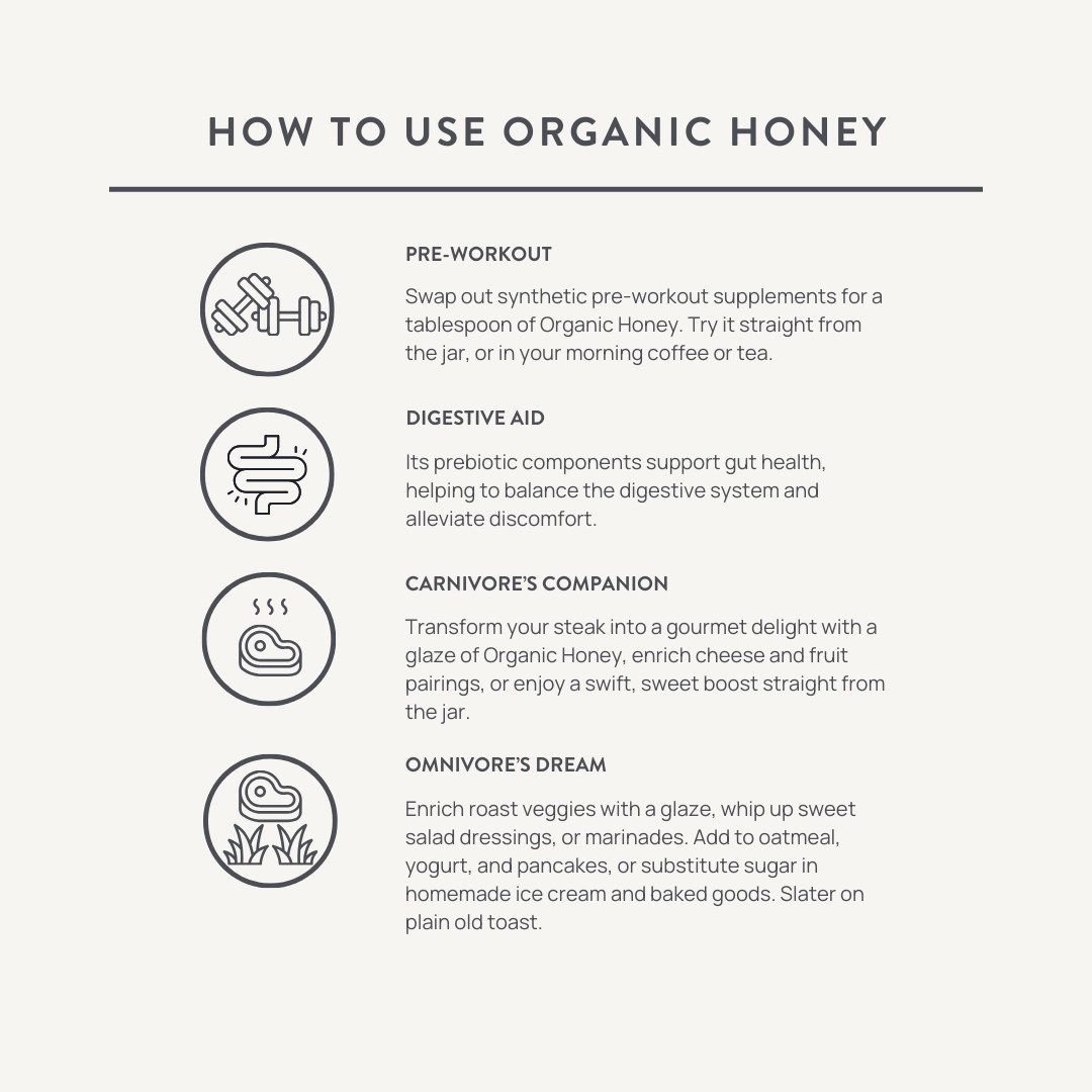 organic honey how to use